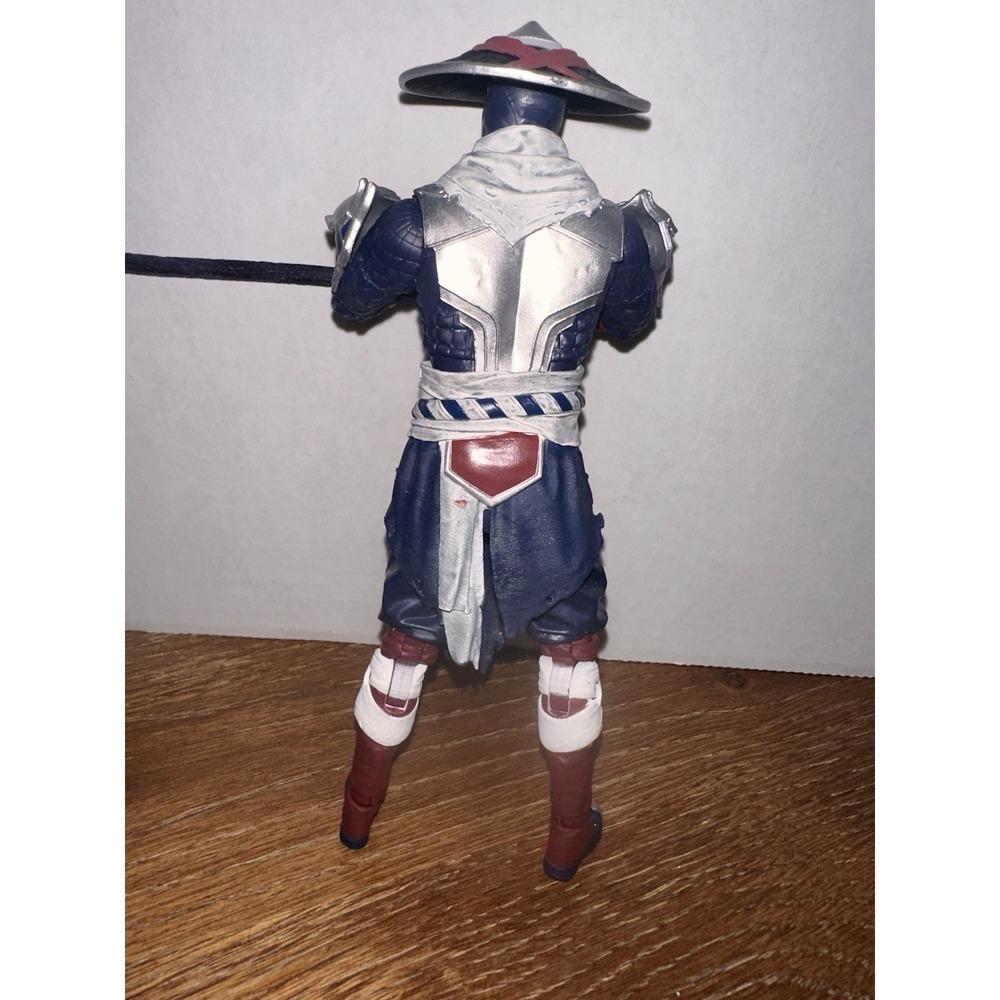 Mortal Kombat RAIDEN Action Figure W/STAFF WEAPON MK11 MCFARLANE TOYS - Picture 5 of 6